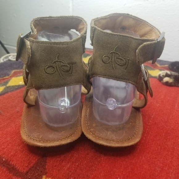 OTBT Fallbrook green suede gladiator sandals - Picture 5 of 12